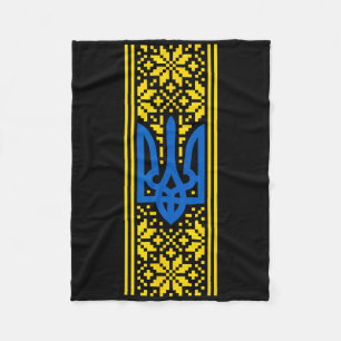Cobertor De Velo Ucrânia Tridente Vyshyvanka Traje Presidente Zelen