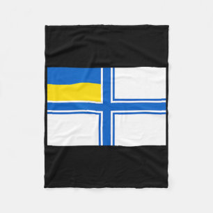Cobertor De Velo Ucrânia Ucraniano Bandeira da Ucrânia Naval Bandei