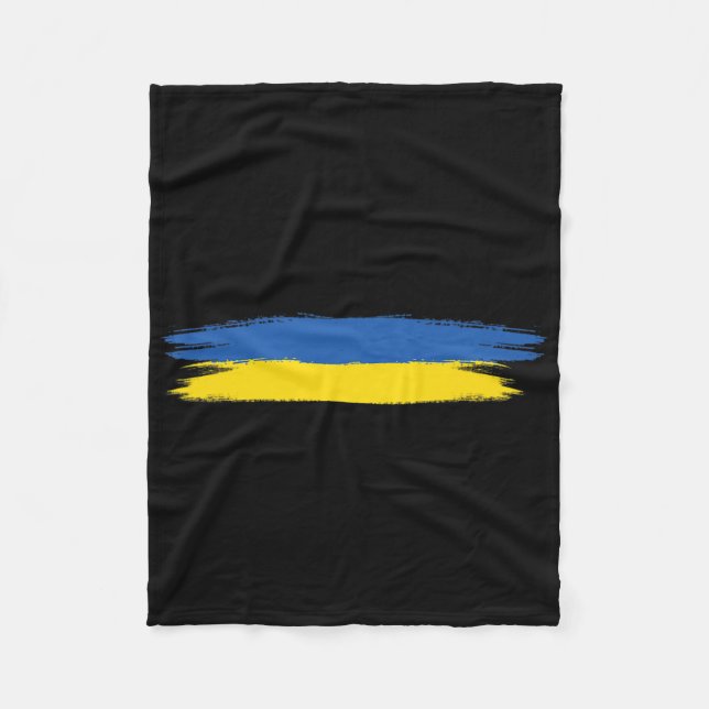 Cobertor De Velo Ukraine Flag With Colours Blue And Yellow No War P (Frente)