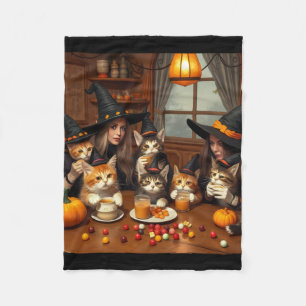 Cobertor De Velo Ultimate Quirky Halloween WitCafé - Cats Chaos