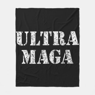 Cobertor De Velo ULTRA MAGA Agenda Patriótica Americana