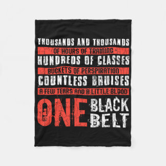 Cobertor De Velo Um Cinturão Negro Artes Marciais Engraçadas Karate