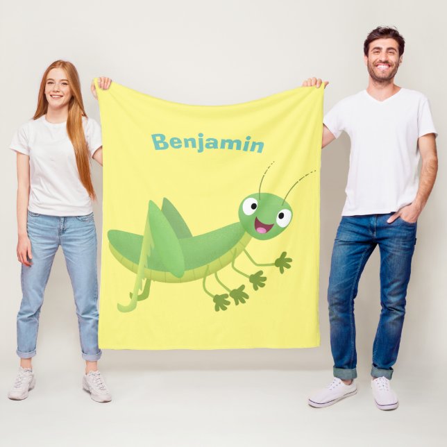 Cobertor De Velo Um desenho animado verde-giro (In Situ)