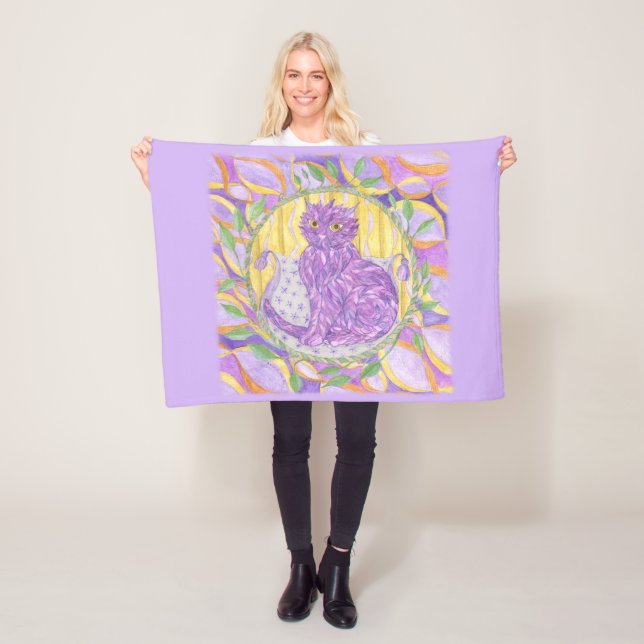 Cobertor De Velo Um Gato Pintado (In Situ)