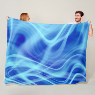 Cobertor De Velo Um Nevoeiro Azul Místico