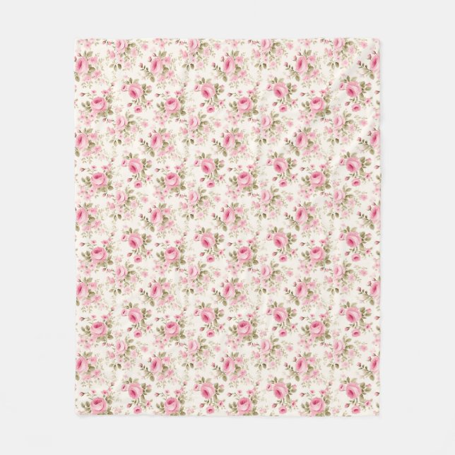 Cobertor De Velo Um Rosa fala de amor silenciosamente (Frente)