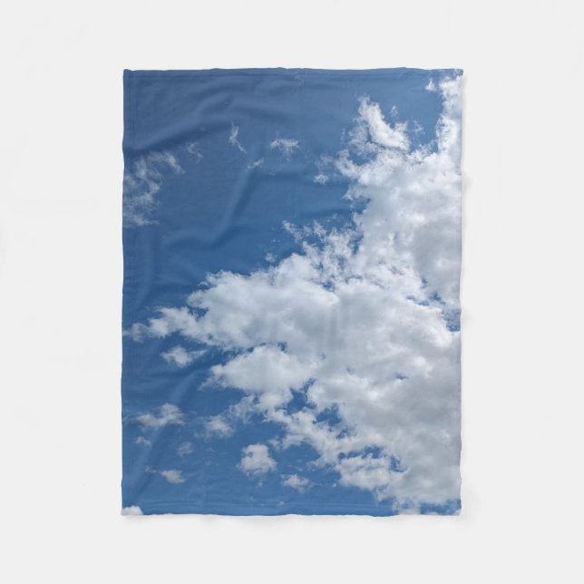 Cobertor De Velo Um triângulo de nuvens (Frente)