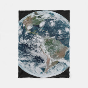 Cobertor De Velo Uma Cadeia De Ciclones Tropicais