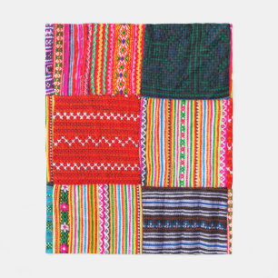 Cobertor De Velo uma colcha de retalhos no estilo multi-color asiát