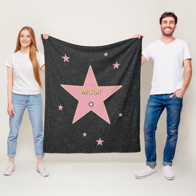 Cobertor De Velo Uma estrela com o seu nome nele! (In Situ)