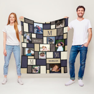 Cobertor De Velo Uma Foto Moderna Chic 10 de Calma Costeira com Blo