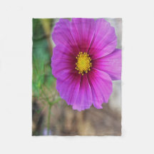 Uma galáxia dentro de uma flor