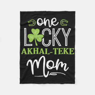 Cobertor De Velo Uma Lucky Akhal-teke Horse Mãe Irish Horseback Rid