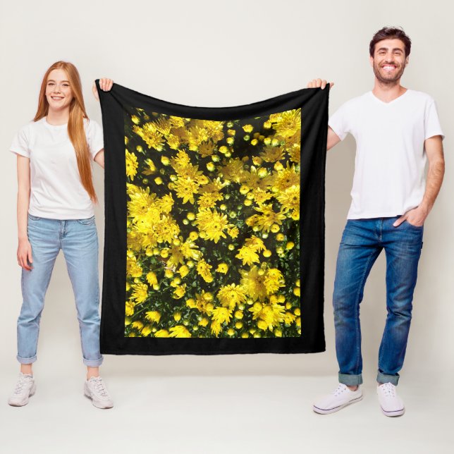 Cobertor De Velo Uma multidão de Mães amarelas (In Situ)