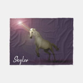 Cobertor De Velo Unicórnio