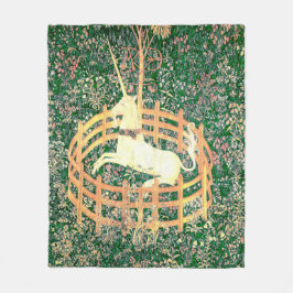 Cobertor De Velo Unicórnio Em Cativeiro