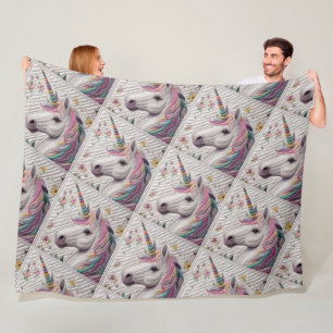 Cobertor De Velo Unicórnio Filtrado