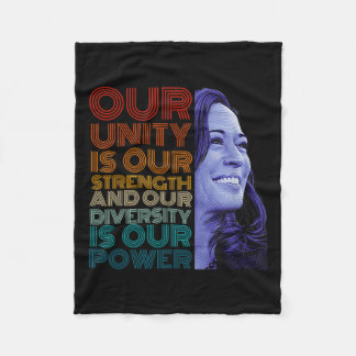 Cobertor De Velo Unidade É Nossa Forte Diversidade É Nosso Camelo D