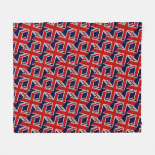 Cobertor De Velo Union Jack on Carbon Fiber Style Colors