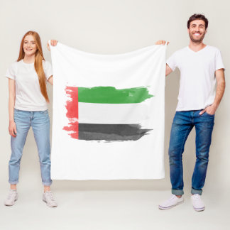 Cobertor De Velo United Arab Emirates flag brush stroke