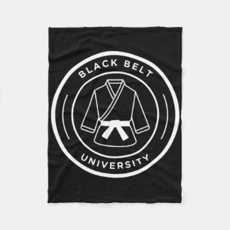 Cobertor De Velo Universidade Black Belt