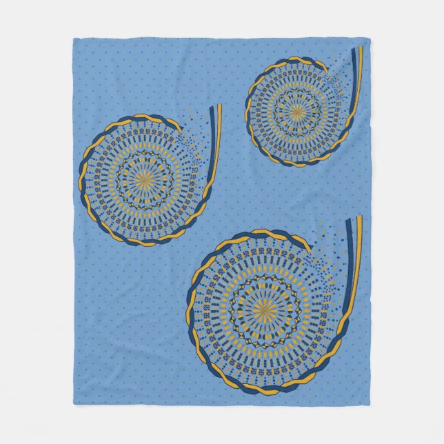 Cobertor De Velo Unravel Fleece Blanket (Frente)