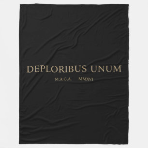 Cobertor De Velo unum do deploribus (deplorables)