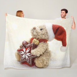 COBERTOR DE VELO URSO DE NATAL