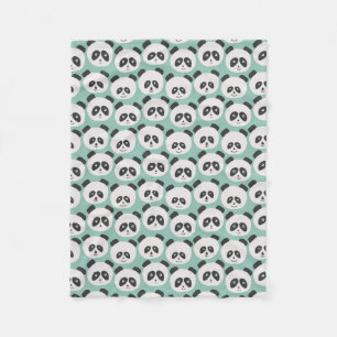 Cobertor De Velo Urso de panda dos azuis bebés
