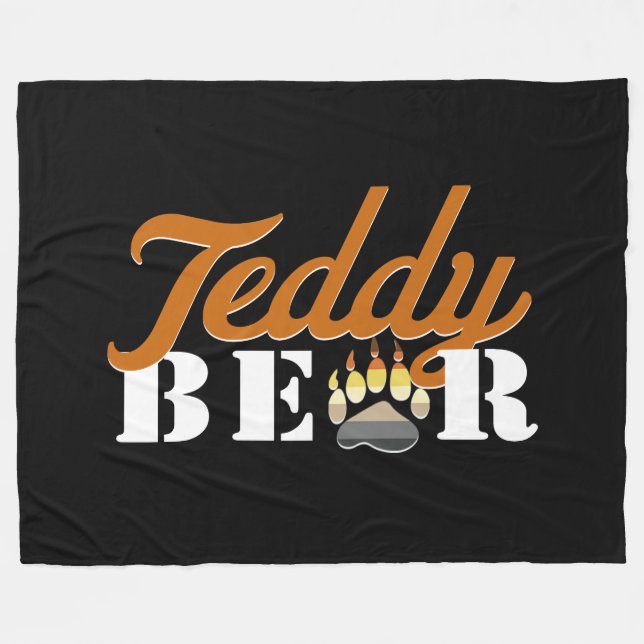 Cobertor De Velo Urso de Teddy (Frente (Horizontal))