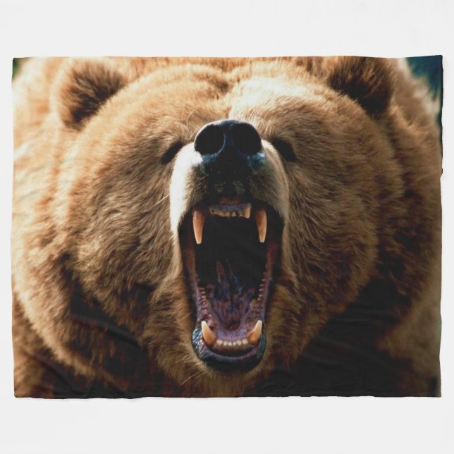 COBERTOR DE VELO URSO DE URSO (Frente (Horizontal))