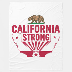 Cobertor De Velo Urso Grizzly Forte da Califórnia
