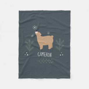 Cobertor De Velo Urso Sonolento