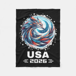 Cobertor De Velo US 2026 Go EUA Winter Sports Usa Team 2