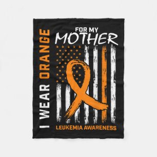 Cobertor De Velo Use Laranja Para Minha Mãe Conscientização sobre L