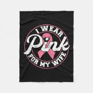 Cobertor De Velo Use Rosa Para Minha Esposa Presente de Conscientiz