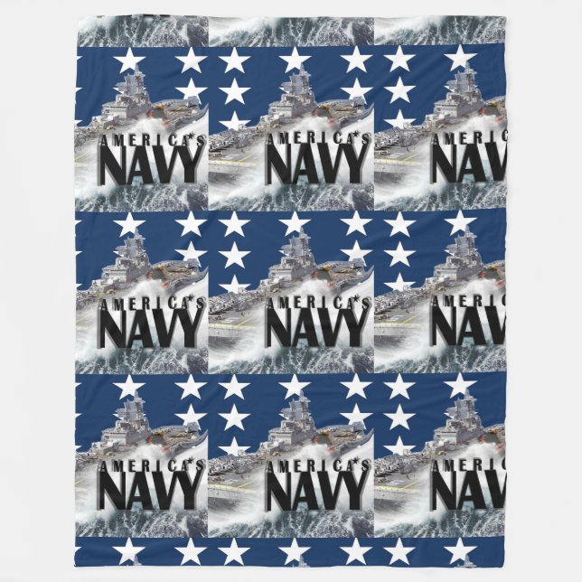 COBERTOR DE VELO USNAVYFANMERCH, (Frente)