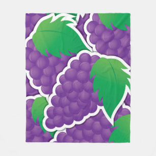 Cobertor De Velo Uvas roxas, de funk