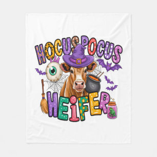 Cobertor De Velo Vaca de Halloween da Novilha Hocus Pocus