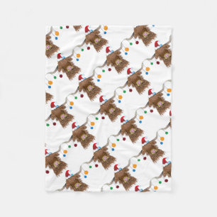 Cobertor De Velo Vaca de Natal