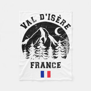 Cobertor De Velo Val D'isère França Alpes Estação de Esqui Esqui Al