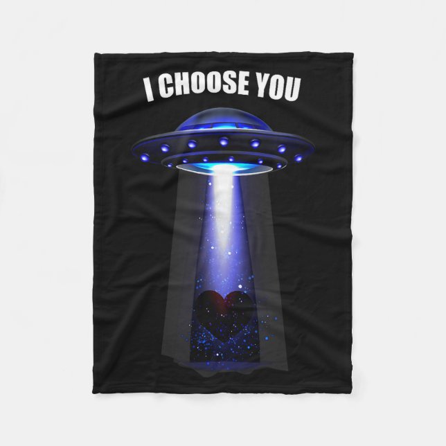 Cobertor De Velo Valentine I Choose You  (Frente)
