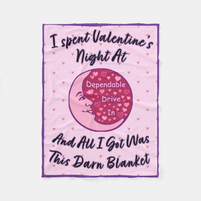 Cobertor De Velo Valentine's Night 2026 "Darn" Blanket (Frente)