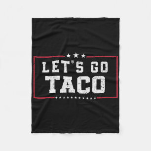 Cobertor De Velo Vamos Engraçado de Memória Go Taco