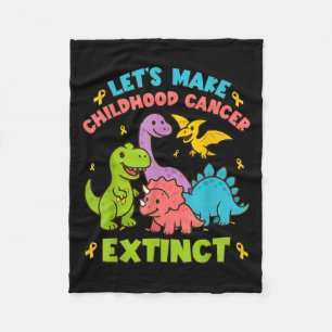 Cobertor De Velo Vamos Faz Cancer De Infância Vestir Dinossauros Ex