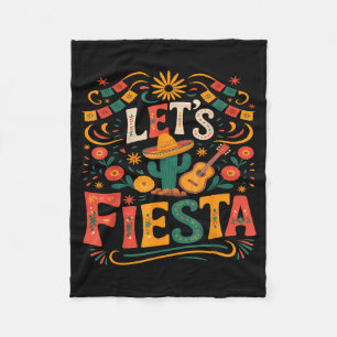 Cobertor De Velo Vamos fiar festa mexicana 5 de maio engraçado cinc