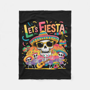 Cobertor De Velo Vamos fiar festa mexicana 5 de maio engraçado cinc