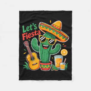 Cobertor De Velo Vamos fiar festa mexicana 5 de maio engraçado cinc