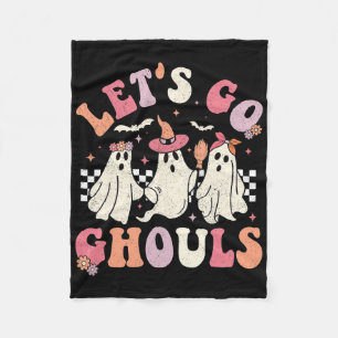 Cobertor De Velo Vamos Ir Ghouls Halloween Ghost Outfit Ret