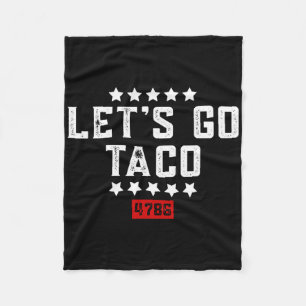 Cobertor De Velo Vamos Ir Taco &#;